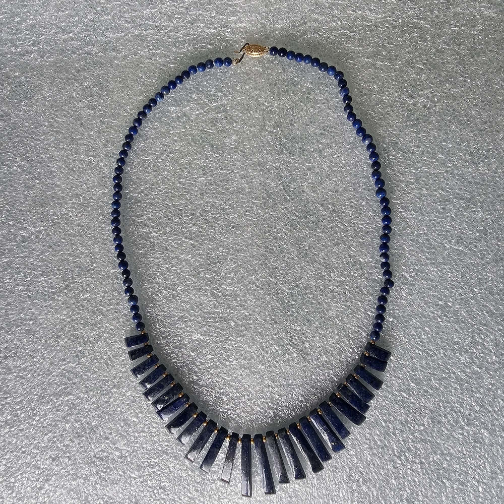 Lapis Lazuli Necklace 18 inches